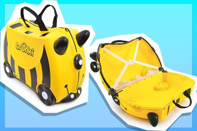 Trunki Children's Ride-On Suitcase & Hand Luggage: Bernard Bee (Yellow)