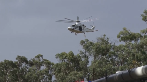 The six-year-old girl was airlifted to Westmead Children's Hospital in a critical condition.