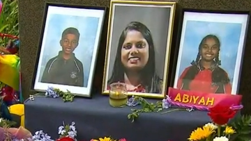Providence Christian College primary school principal Bill Innes said the community was in mourning over the deaths of 10-year-old Abiyah and her eight-year-old brother Aiden Selvan.