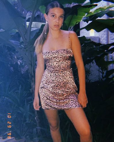 Paris Hilton has been criticised for commenting "That's hot" on a photo of Millie Bobby Brown, 15