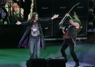 Ozzy Osbourne and Zakk Wylde during Prince's Trust 30th Live - Show at Tower of London in London, Great Britain, May 20 2006 (Photo by Simon Horswell/FilmMagic)
