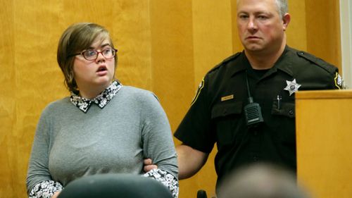 Morgan Geyser's lawyers have argued she suffers from schizophrenia and psychotic spectrum disorder, making her prone to delusions and paranoid beliefs. (AP)