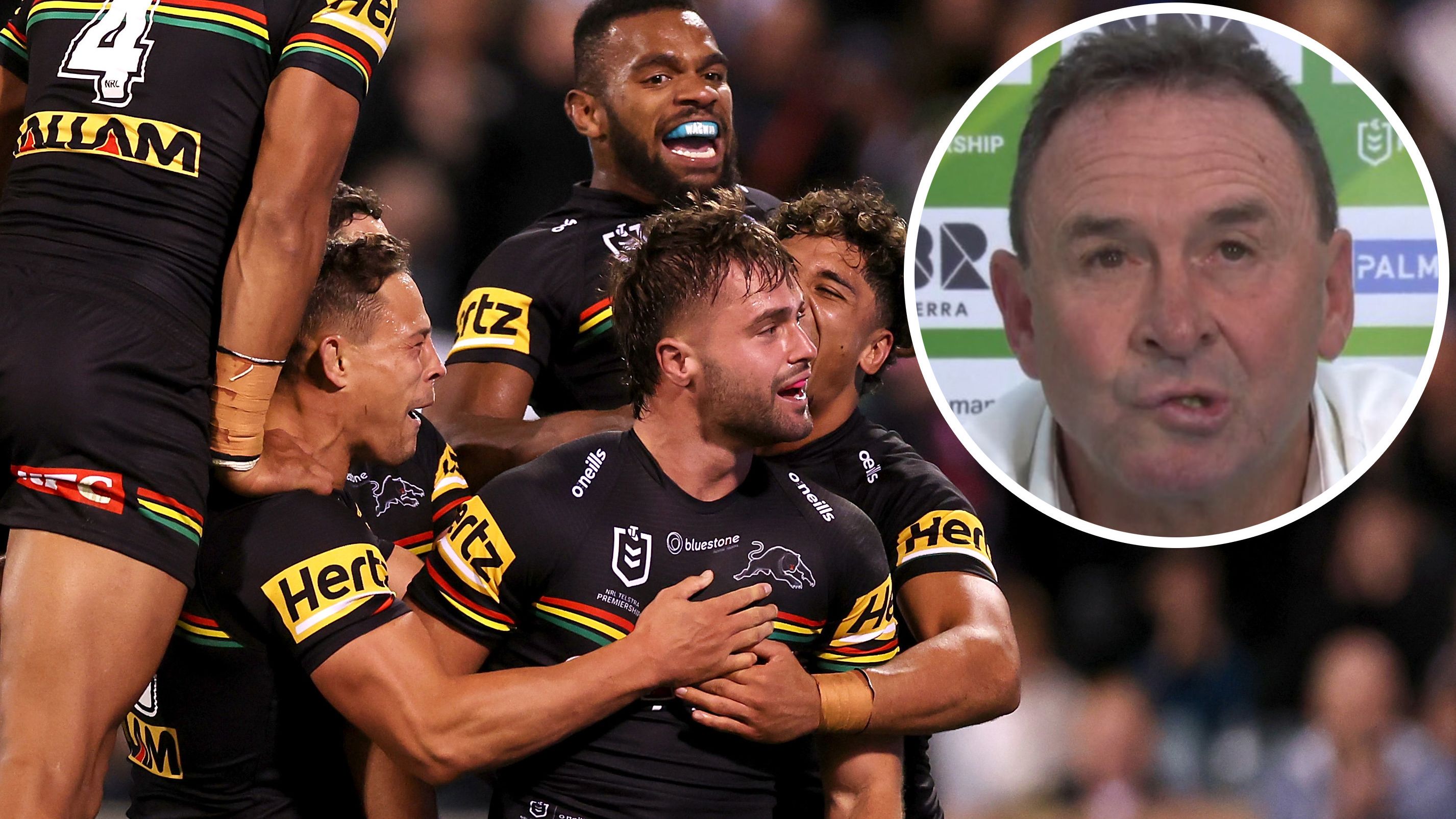 'Weak gutted dog' sledge comes back to bite Ricky Stuart as Raiders coach apologises to fans