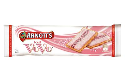 A little under 2 Iced
Vo Vo biscuits are 100 calories