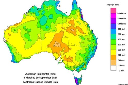 Drought conditions in SA and Victoria