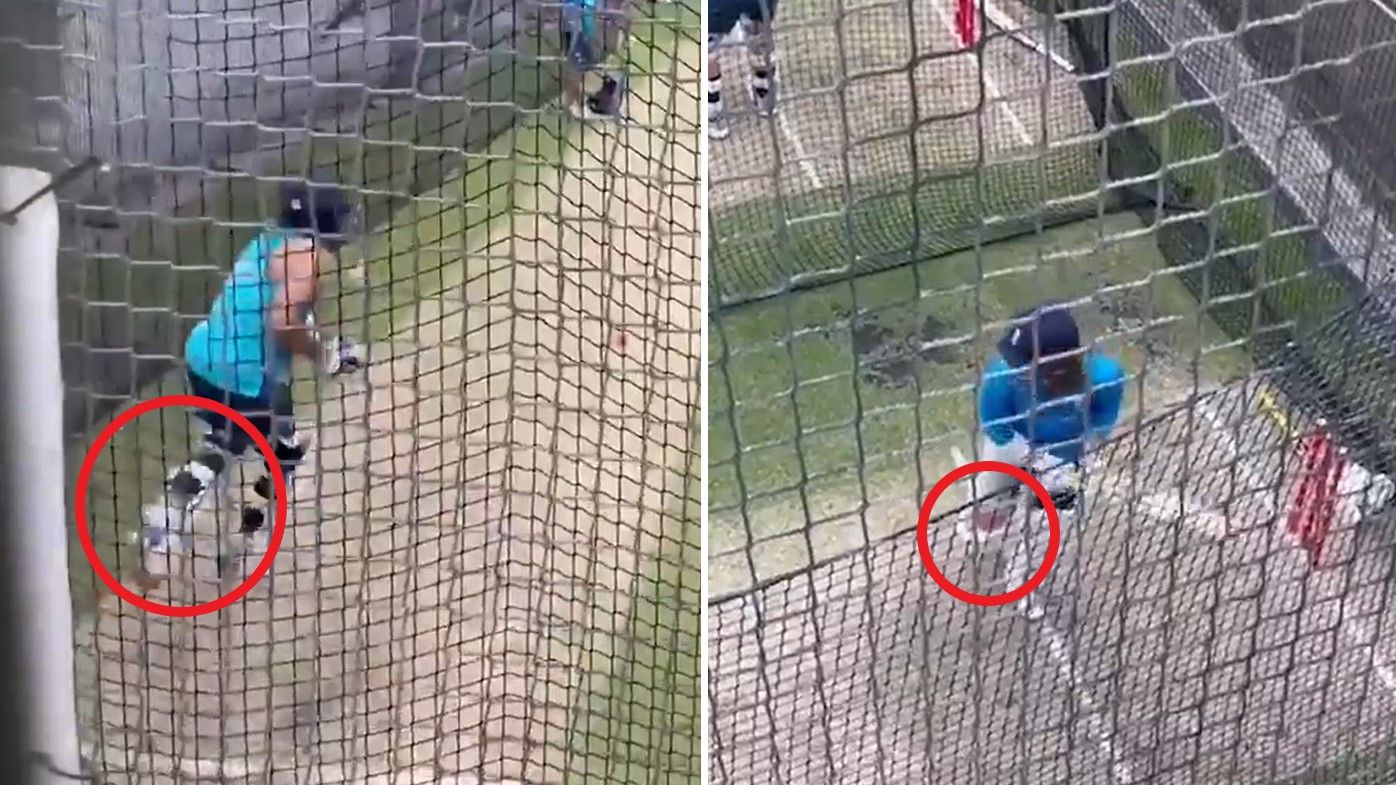 England openers Rory Burns and Haseeb Hameed spotted in bizarre training drill