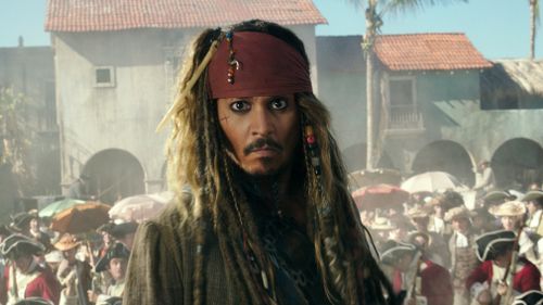 Johnny Depp stars in the Pirates of the Caribbean franchise. (AAP)