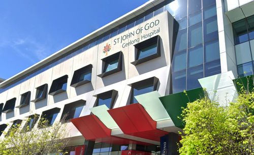 The patient was recovering from deviated septum surgery at St John of God Hospital in Geelong in 2019.