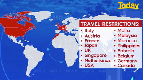 Countries have been fast to introduce new travel restrictions in response to Omicron.