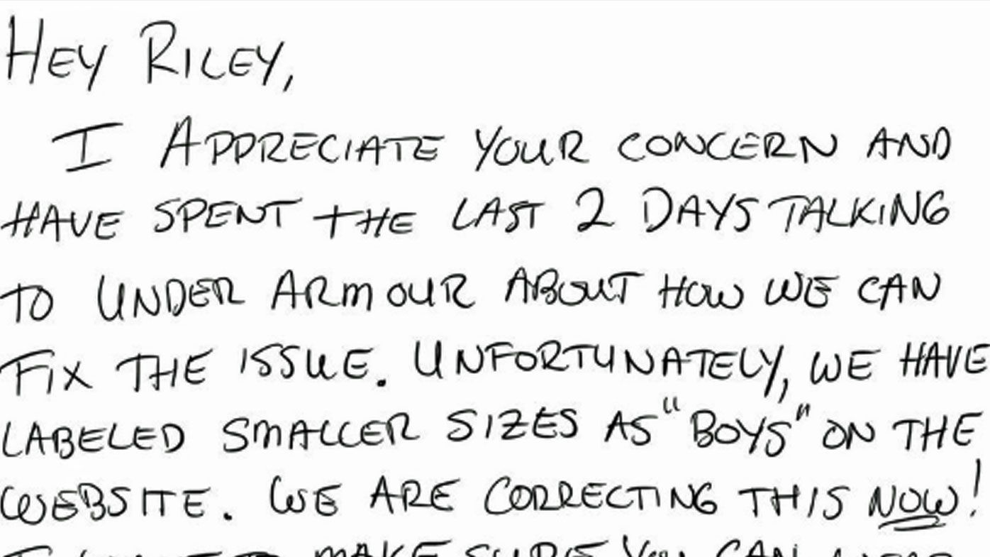 Steph Curry addresses Under Armour website issue after receiving letter from nine-year-old girl
