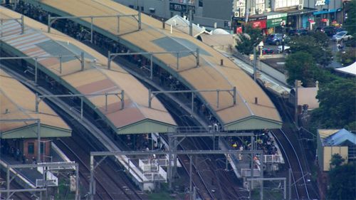 sydney trains people waiting network delays