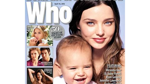 Miranda Kerr's son lands his first mag cover as mum wins WHO's 'Most Beautiful'