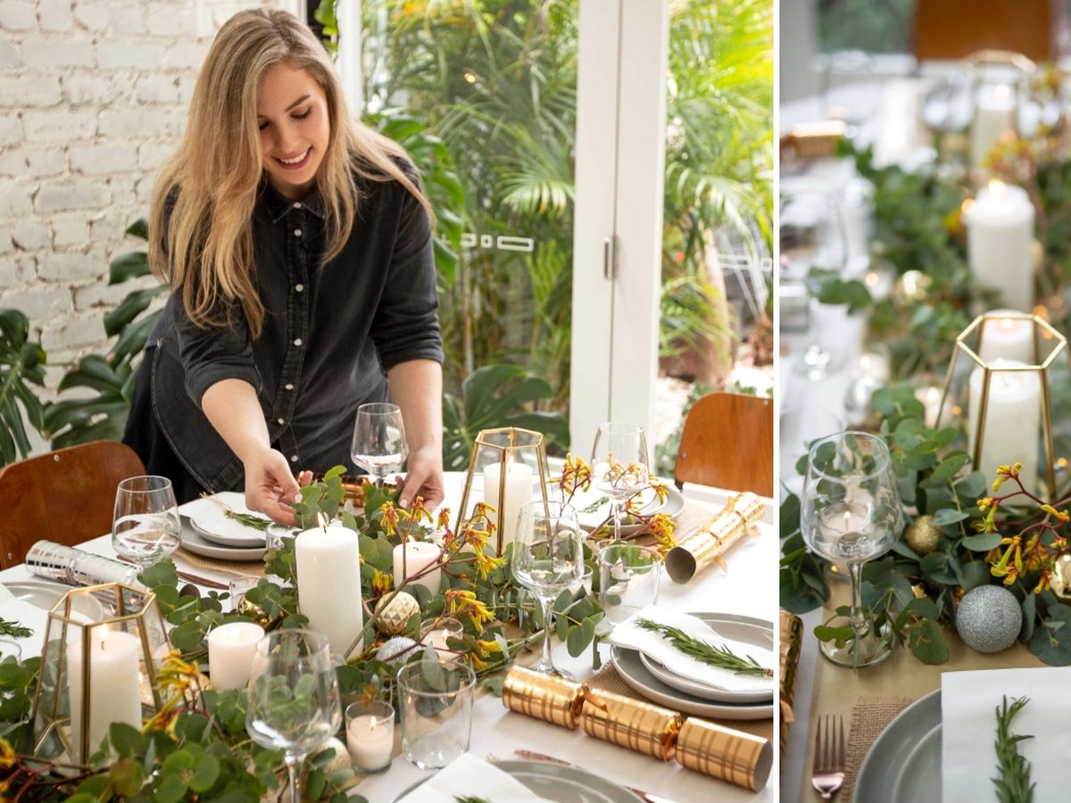 Christmas table decorations How to style a rustic table setting ...