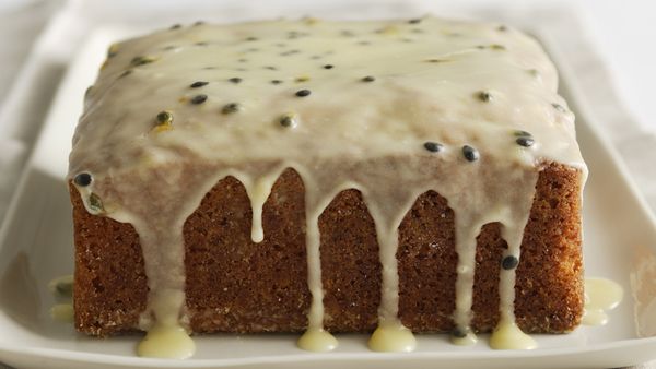 Passionfruit sponge