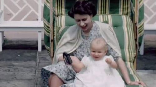 Royal children frolick in rare home movies