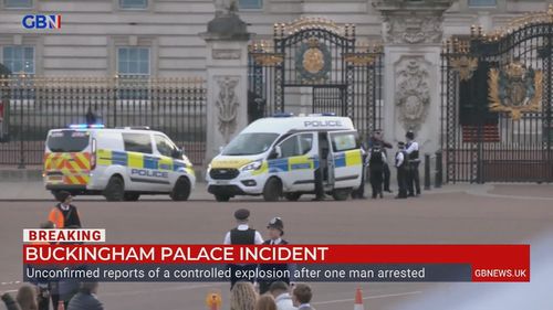 Buckingham Palace lockdown