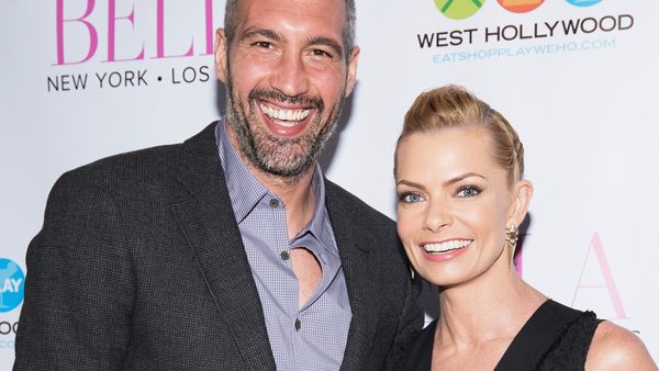 Double scoop: actress Jaime Pressly is expecting twins with her longtime boyfriend. Image: Getty