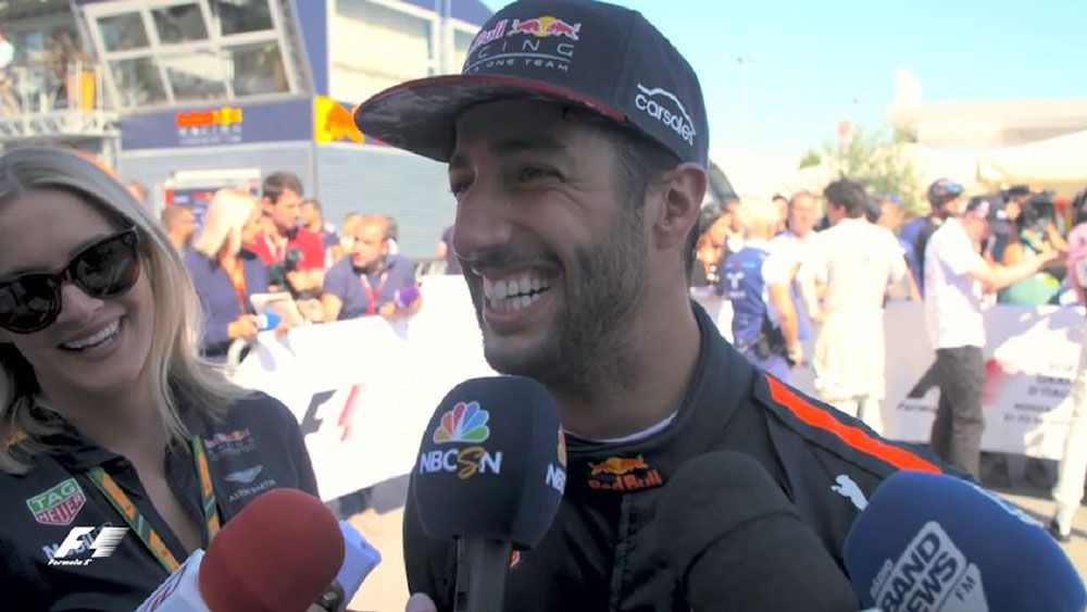 Australia's Daniel Ricciardo confident of success in Singapore after fast finish in Italian Grand Prix