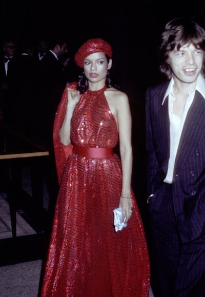 Bianca Jagger and Mick Jagger (1974)