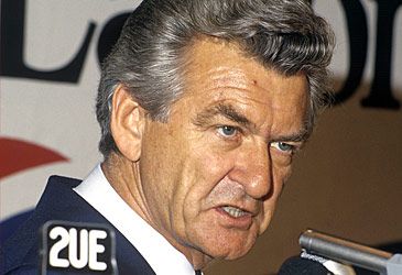Who did Bob Hawke succeed as leader of the Labor Party in 1983?
