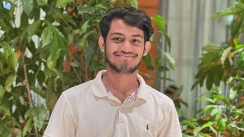 Syed Prottoy was in the back passenger seat and his two friends were in the front when their Mazda swerved off a road near Yankalilla on South Australia's Fleurieu Peninsula at about 3.30pm today.
