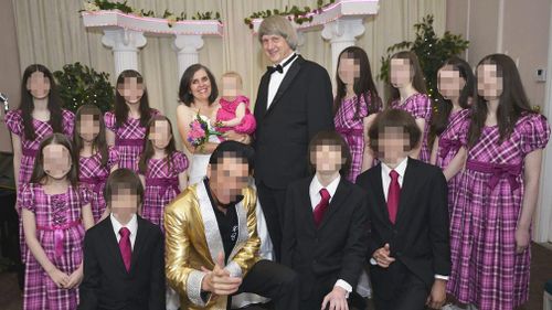 The Turpin's 13 children – ranging from two to 29 – were rescued on January 14 from their home in Perris. (AAP)