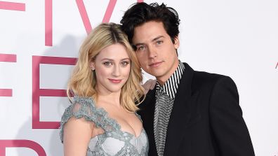 Lili Reinhart and Cole Sprouse attend the premiere of Lionsgate's 'Five Feet Apart' at Fox Bruin Theatre on March 07, 2019 in Los Angeles, California