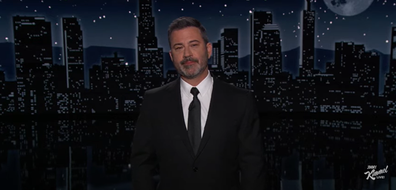 Jimmy Kimmel becomes emotional after Texas shooting