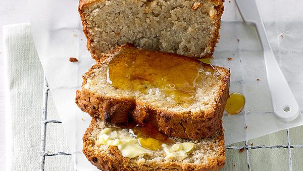 Banana bread with psyllium husks