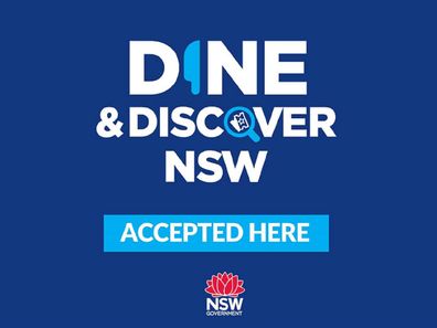 NSW Dine & Discover vouchers