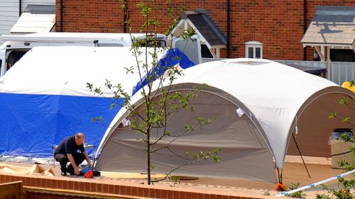 Police have been investigating how the pair came into contact with the bottle and the nerve agent, which is the same substance used to poison ex-Russian spy Sergei Skripal and his daughter Yulia. Picture: AAP.