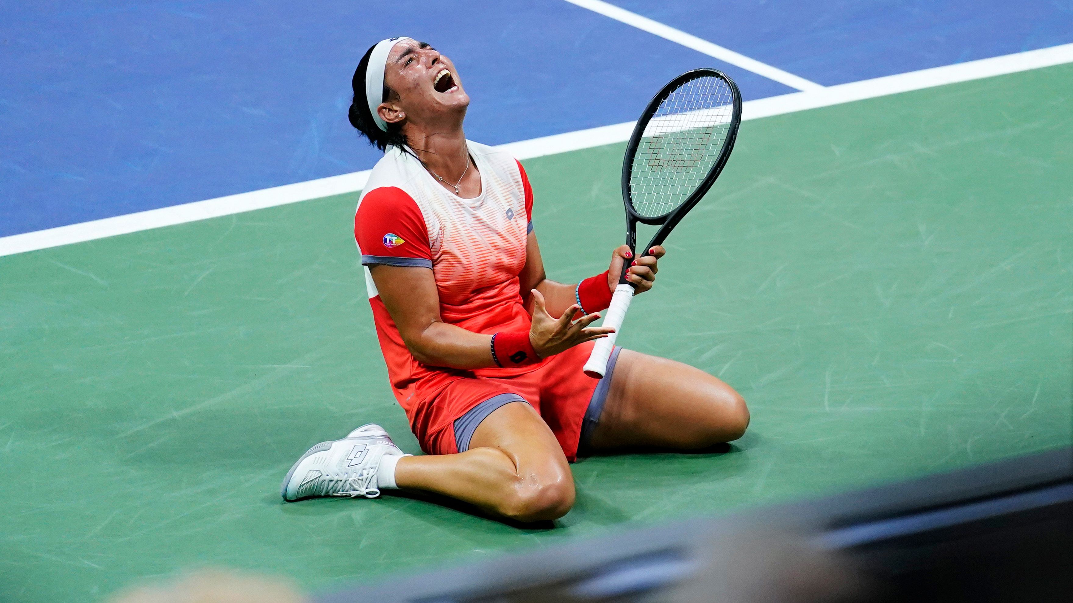 Ons Jabeur beats shaky Caroline Garcia at US Open to reach second Grand Slam final