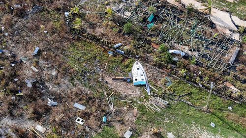 Damage caused by Hurricane Irma on the Island of Anguilla. (AAP)