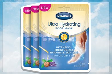 9PR: Dr. Scholl's Hydrating Foot Mask, 3-pack