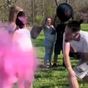 Mum-to-be hits back over 'horrible' boxing inspired gender reveal
