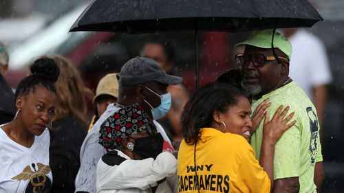 The largely African-American community in Buffalo was left reeling after the mass shooting.