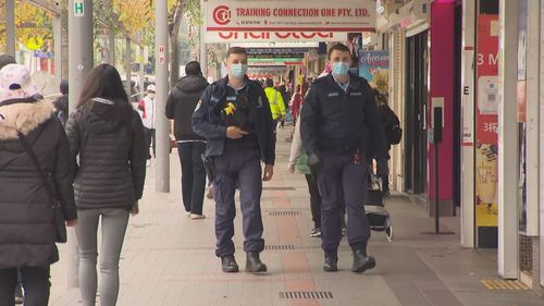 Police patrols Cabramatta 