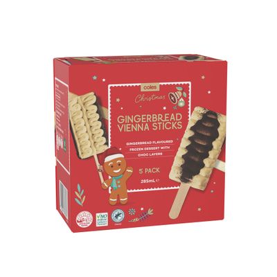 Coles Gingerbread Vienna sticks