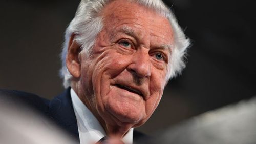 A spokesperson for Mr Hawke said 'he's doing fine and is hoping to be discharged in the next 24 to 48 hours'. (9NEWS)