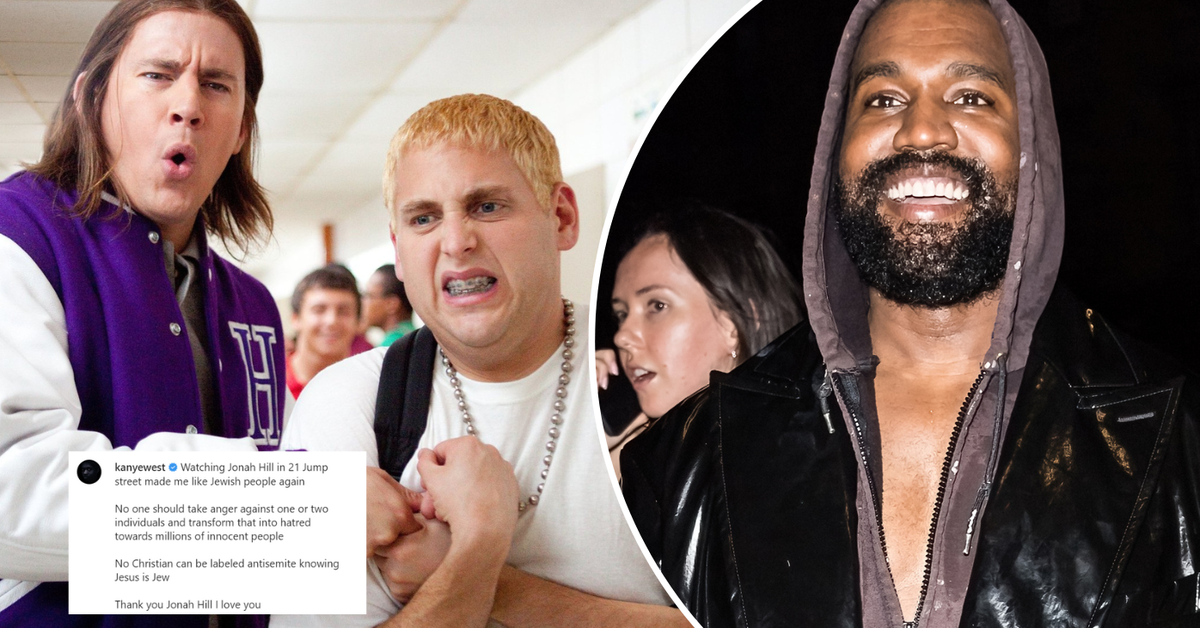 Kanye West returns to social media with bizarre post about Jonah Hill and  'Jewish people' months after antisemitic rants