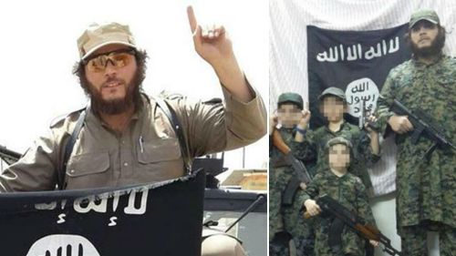 Son of Australian terrorist Khaled Sharrouf poses in graphic photo 