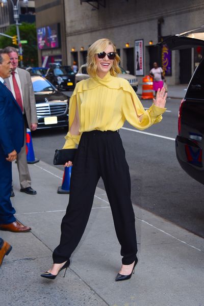 Cate Blanchett Makes Six Very Impressive Outfit Changes In One Day