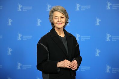 Charlotte Rampling poses at the Hommage Charlotte Rampling photocall during the 69th Berlinale International Film Festival Berlin at Berlinale Palace on February 14, 2019 in Berlin, Germany. Rampling is this years recipient of the Honorary Golden Bear Award of the Berlinale. 