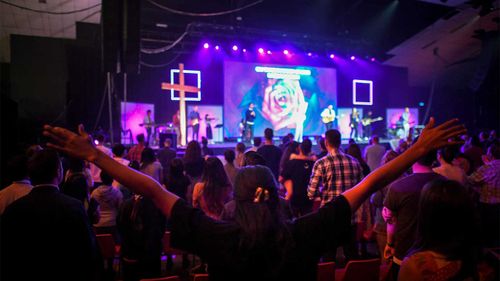 An estimated 43,000 Australians go to Hillsong churches each week.