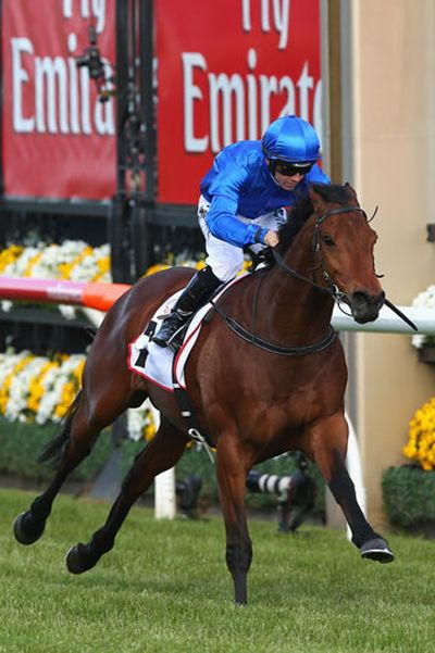 Reparations raced home in the MSS Security Sprint. (AAP)