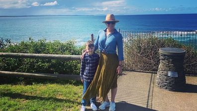 michelle bridges and son axel ausbike