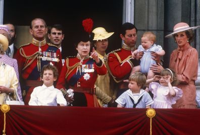Trooping the Colour through the years
