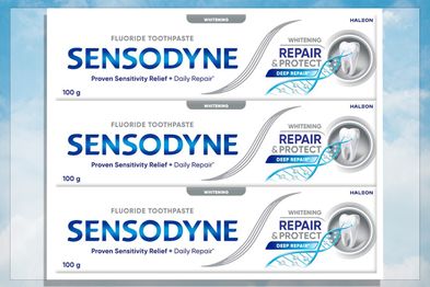 9PR: Sensodyne Repair & Protect Sensitive Toothpaste, Whitening, 100g, 3-Pack