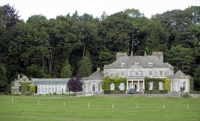 Princess Anne's country estate at Gatcombe Park.