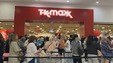 Perth shoppers have gone wild for TK Maxx as the first store opens in the city.